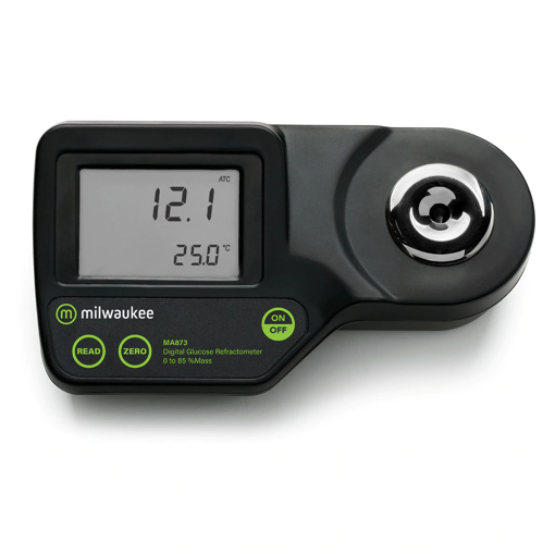 Refractómetro digital para glucosa MA873
