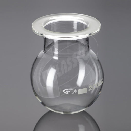 Balones boca reactor de diámetro interno boca 100 mm, diámetro externo boca 150 mm