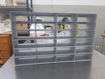 Rack para Freezer con Cajones Deslizantes y manijas pull-out, acero inoxidable, configuración 4 x 6