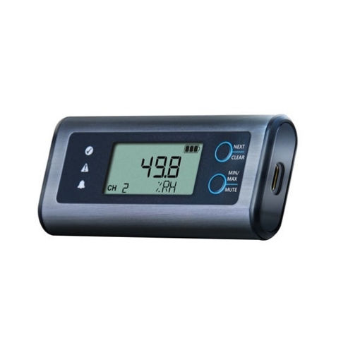 Termohigrómetro datalogger registrador de temp. y humedad con pantalla EL-SIE-2