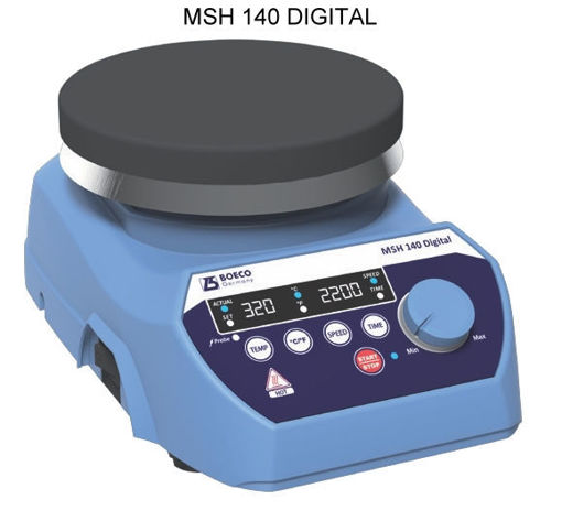 Agitador magnético con calefacción MSH 140 Digital