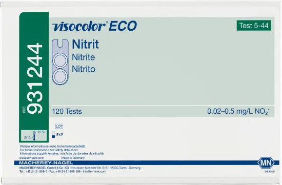 Repuesto Kit Colorimétrico VISOCOLOR® ECO Nitrito