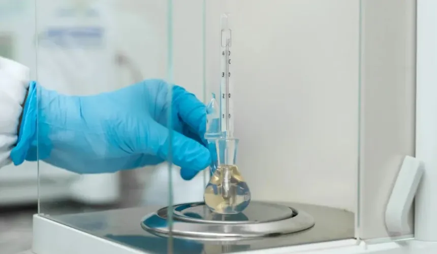 ¿Cómo funciona un picnómetro?