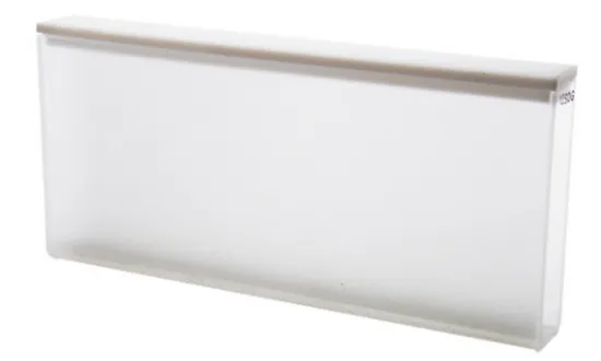 Celda de muestra de 5 cm de vidrio rectangular, 50 mm Pathlength