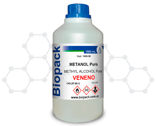 Metanol Puro X 1000 mL