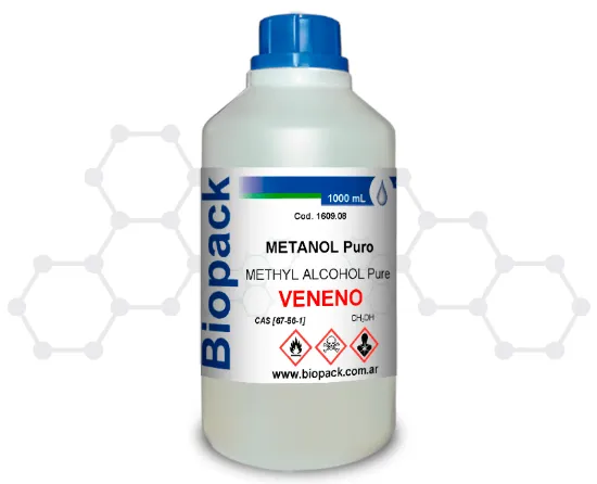Metanol Puro X 1000 mL