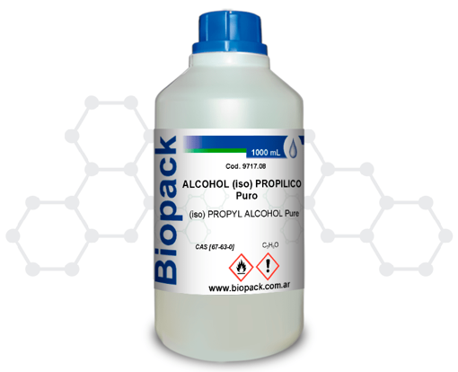 Alcohol Isopropilico Puro X 1000 mL