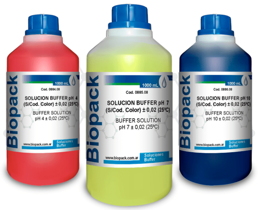 Solucion Buffer Ph-7 Amarillo X 1000 mL