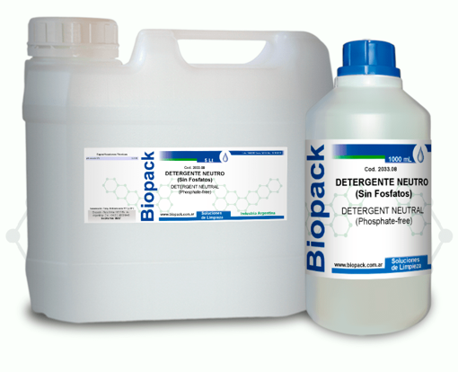 Detergente Neutro (Sin Fosfatos) X 1000 mL