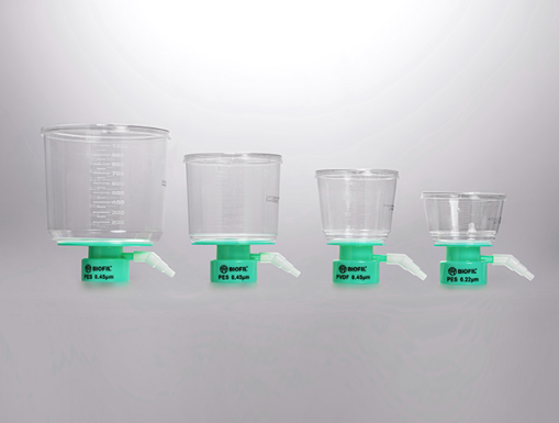 Kitasato Estéril 1000 Ml PVDF Filtro De 0,1Um. Apto Para Esterilizar Microplasmas