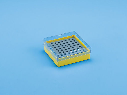 Caja Para Microtubos De 0,5 ml Materia: PC/LDPE para 81 tubos