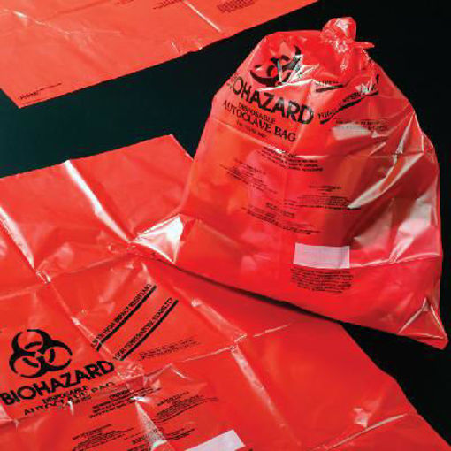 Bolsa Roja Autoclave x 200 u.