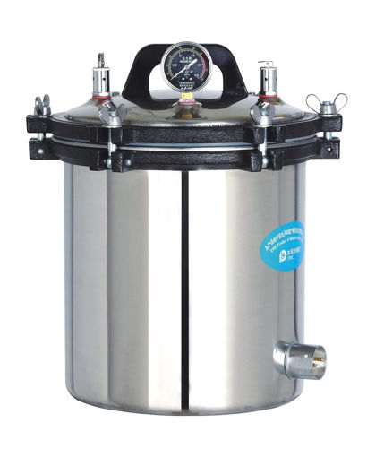 Autoclave portátil 16 L eléctrica, acero inoxidable, modelo YXQ
