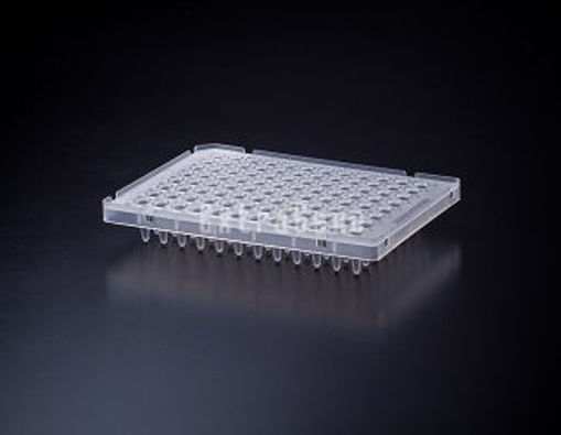 Placa de 96 pocillos para PCR low profile, 100 ul libres de DNASA/RNASA x 10 u.
