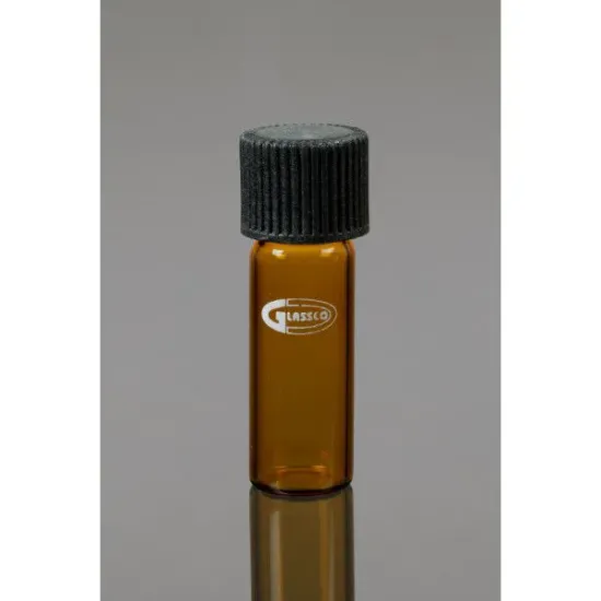 Tubos de cultivo caramelo fondo plano ASTM E-438 tapa rosca PP revestimiento PTFE x 10 u.