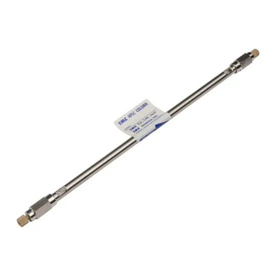 Columna YMC-Pack Pro C18. Hardware estilo Waters, roscado