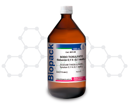 SODIO TIOSULFATO Solución 0,1 N x 1000 mL