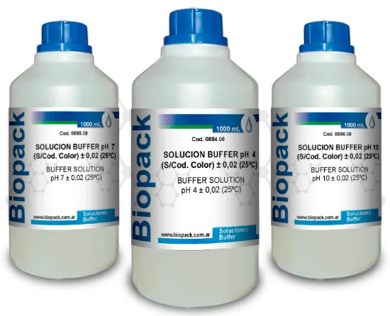 SOLUCION BUFFER pH-4 x  500 mL