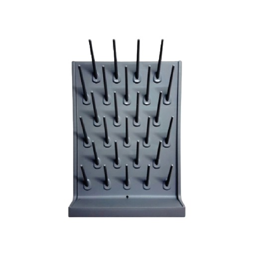 Escurridor para colgar de plástico con colector