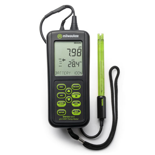 Medidor portátil PH/ORP/TEMP MW105