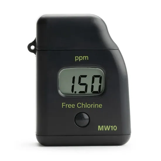 Fotómetro portátil digital de cloro libre MW10