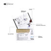 Kit PCD Steam Test Pack de 3 horas (con integrador de un punto - violeta) 