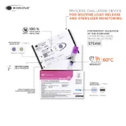 Kit PCD Steam Test Pack de 1 hora (con integrador de un punto - violeta) 