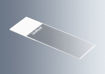 Portaobjetos UniMark® Banda Color Rotulable 76x26x1mm  x 50u.