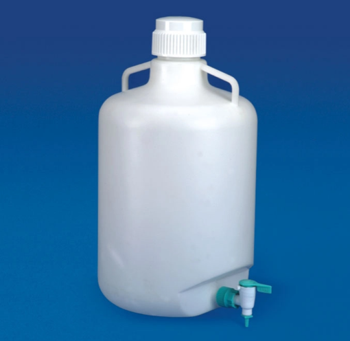 Botellon de PP Autoclavable con Grifo