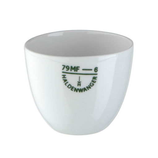 Crisol de porcelana forma media