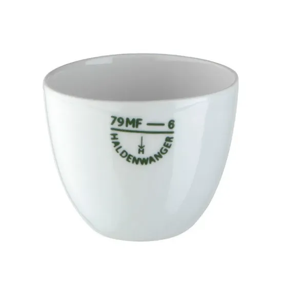 Crisol de porcelana forma media