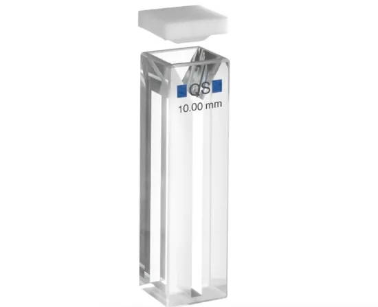 Cubeta micro de cuarzo con tapa 104-002-10-40
