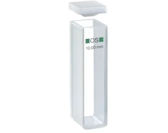 Cubeta micro vidrio óptico 10 mm 104-002-10-20