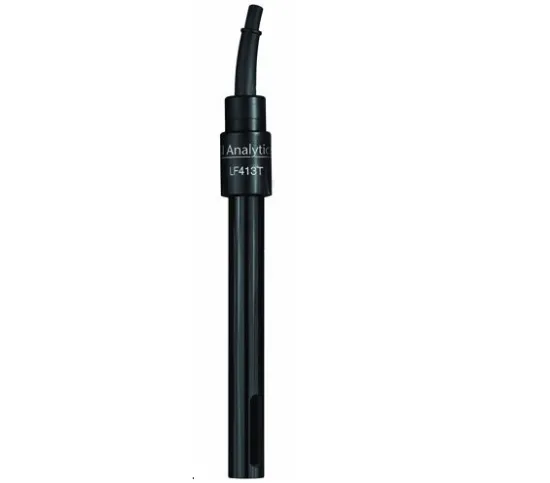 Celda de conductividad LF413T de 4 polos de grafito cuerpo plastico con cable