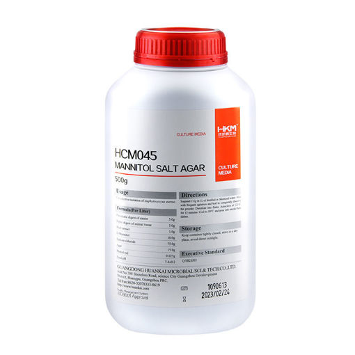 Agar sal de manitol x 500gr.