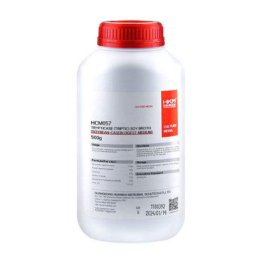 Caldo tripticase soja (TSB) x 500gr.