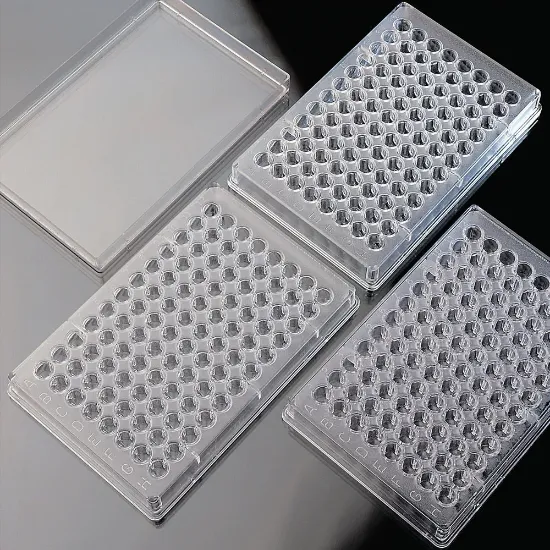 Placas 96 pocillos para microtitración fondo plano (404ul por pocillo), no estéril x 50u.