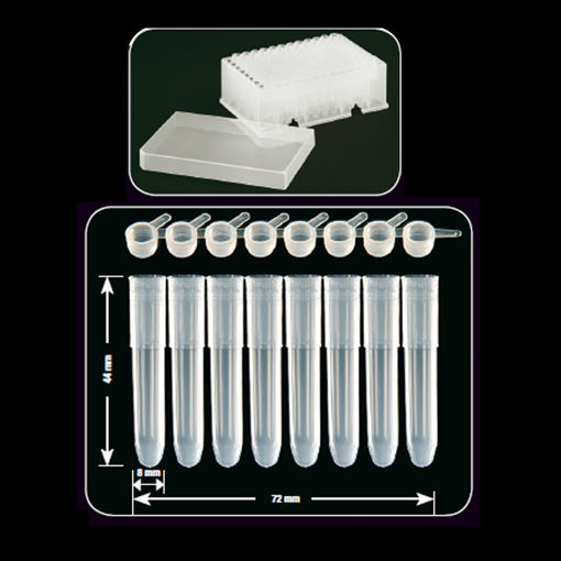 Tubos en tiras strip de 12 x 800u.