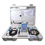 Medidor multiparámetro portátil de pH/EC/TDS/Salinidad/Oxigeno Disuelto/ORP/ Resistividad y Temperatura SX751