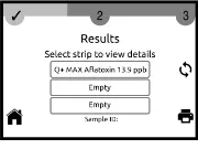 Kit FLUJO LATERAL Reveal® Q+MAX para determinación de Micotoxinas x 25u.