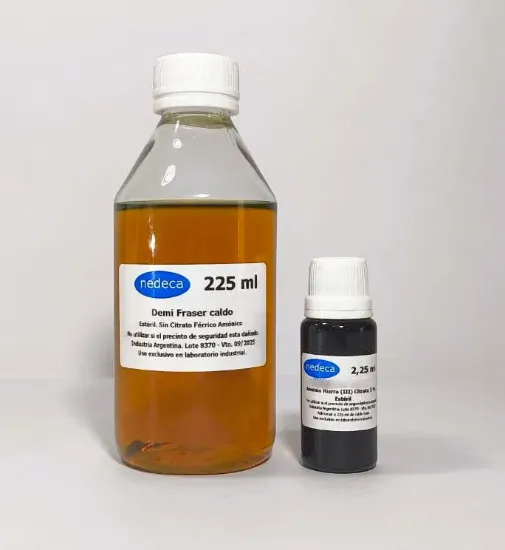 Citrato Férrico Amónico 5 % estéril 2,25 ml x 10u.