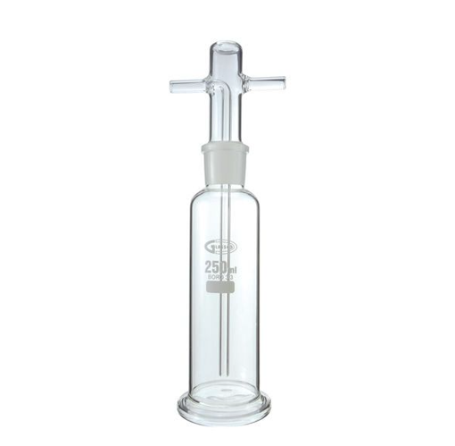 Frasco lavador de gases completo