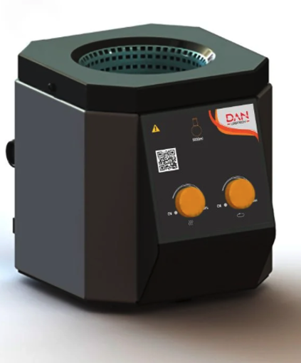 Manto calefactor con agitación hasta 750 rpm y 400ºC