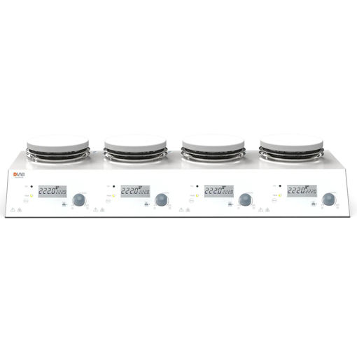 Agitador magnético digital con calefacción de 4 posiciones de 3 lts. MS-H280-S4