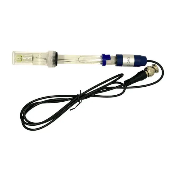 Electrodo de vidrio para pH D201G (compatible con línea portátil y de mesada)