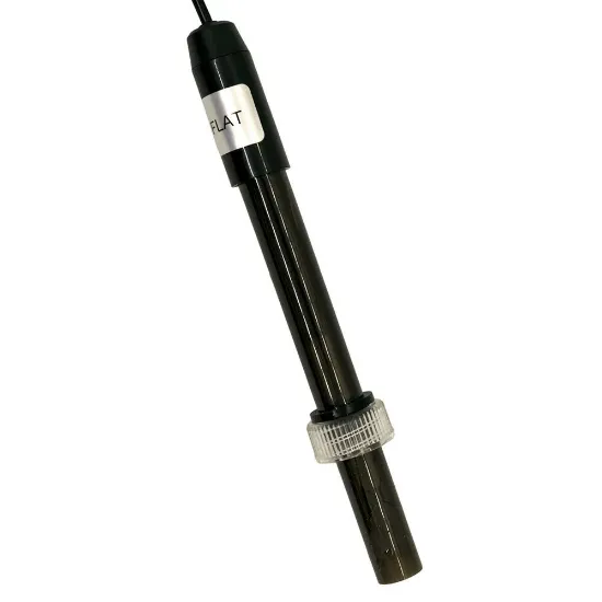 Electrodo para pH D201FLAT bulbo plano (compatible con línea portátil y de mesada)