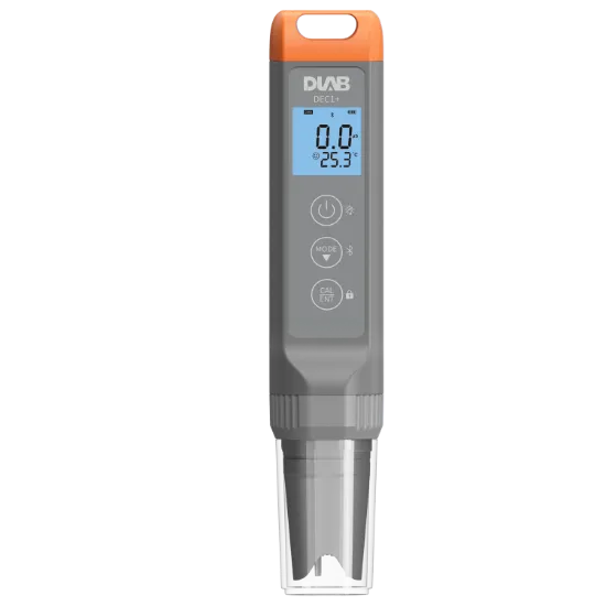 Medidor portátil Bluetooth de pH / ORP / MV / Temp Dlab DPH1+