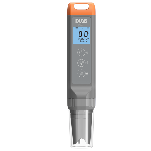 Medidor portátil Bluetooth de pH / ORP / MV / Temp Dlab DPH1+