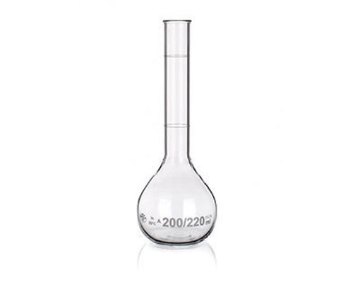 Matraz aforado de cuello ancho x 200 ml
