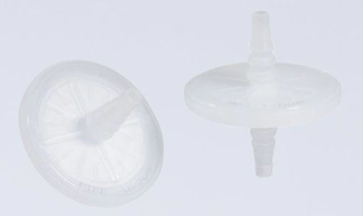 Filtro de venteo HixCap 20 PTFE. Hidrofóbico 0.22µm 20cm2 Hose Barb